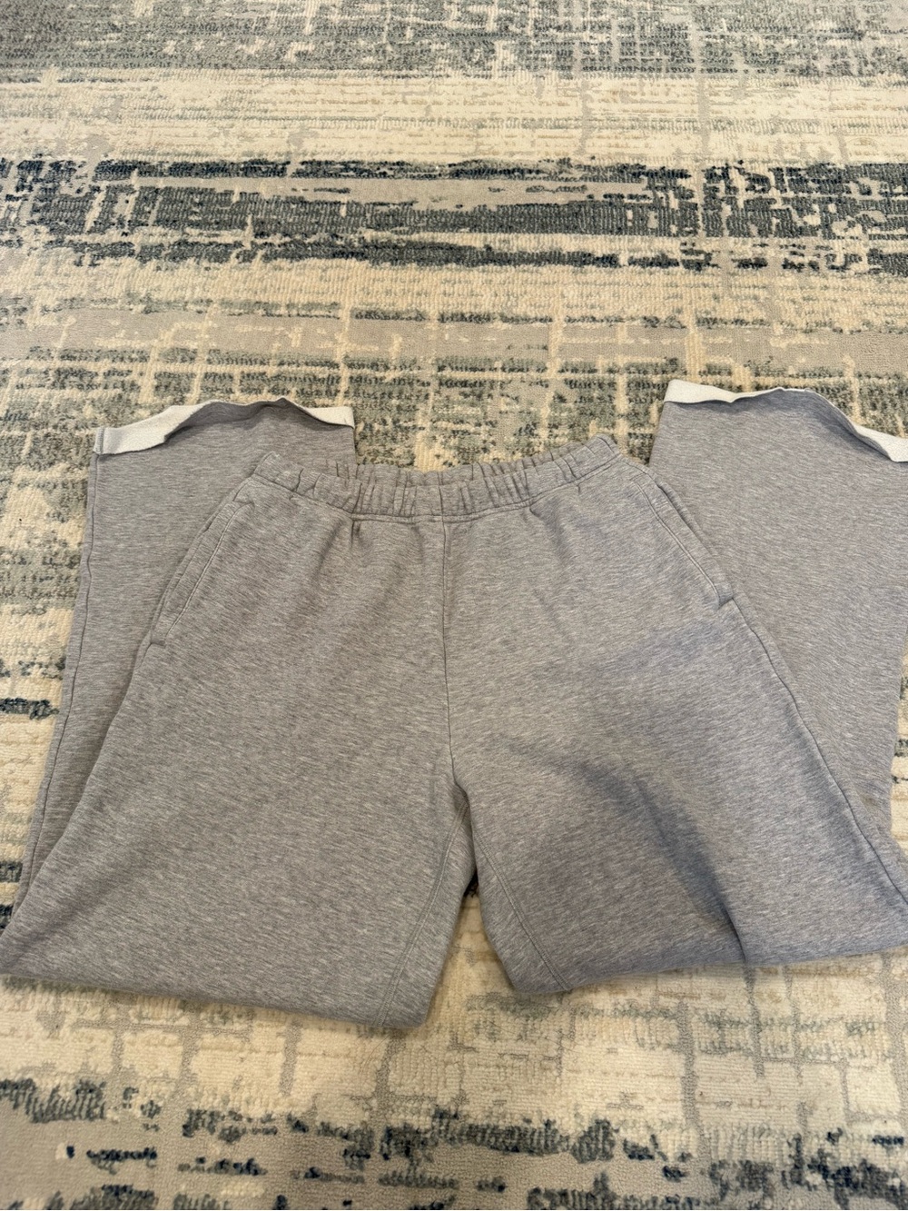 Skims cotton Fleece Straight leg Pant